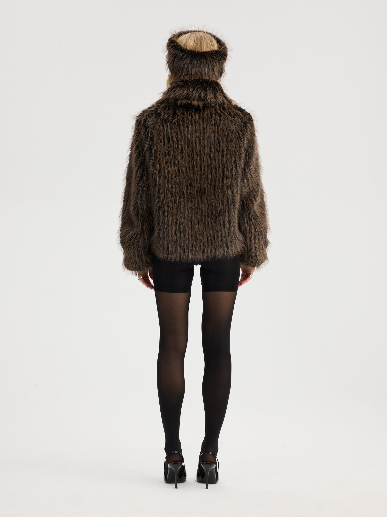 RAVNRAVN ALASKA FAUX FUR HEADBAND Accessory Mocca