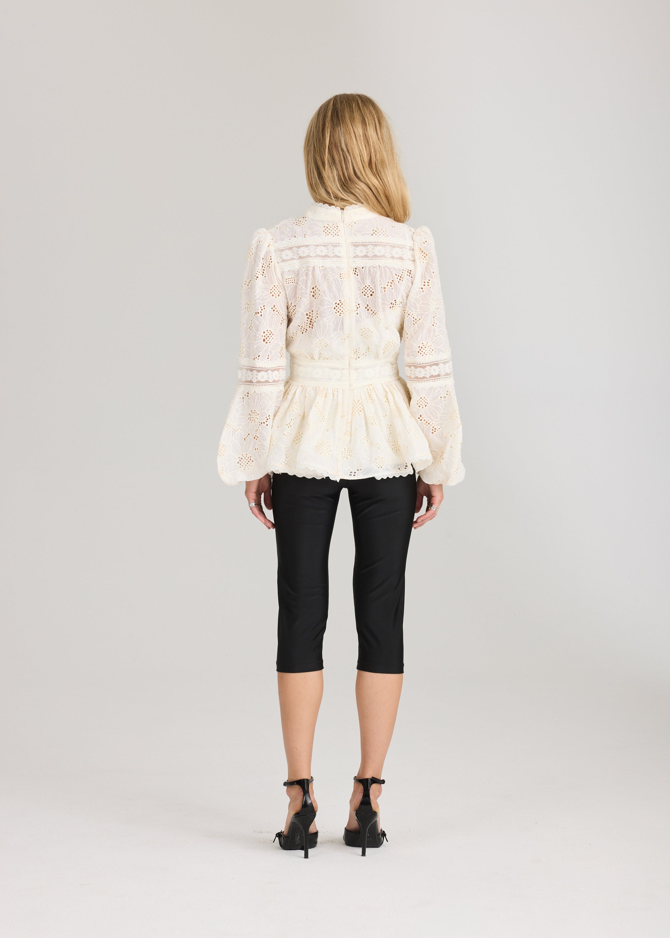 RAVNRAVN Aliah Daisy Blouse Blouse Cream
