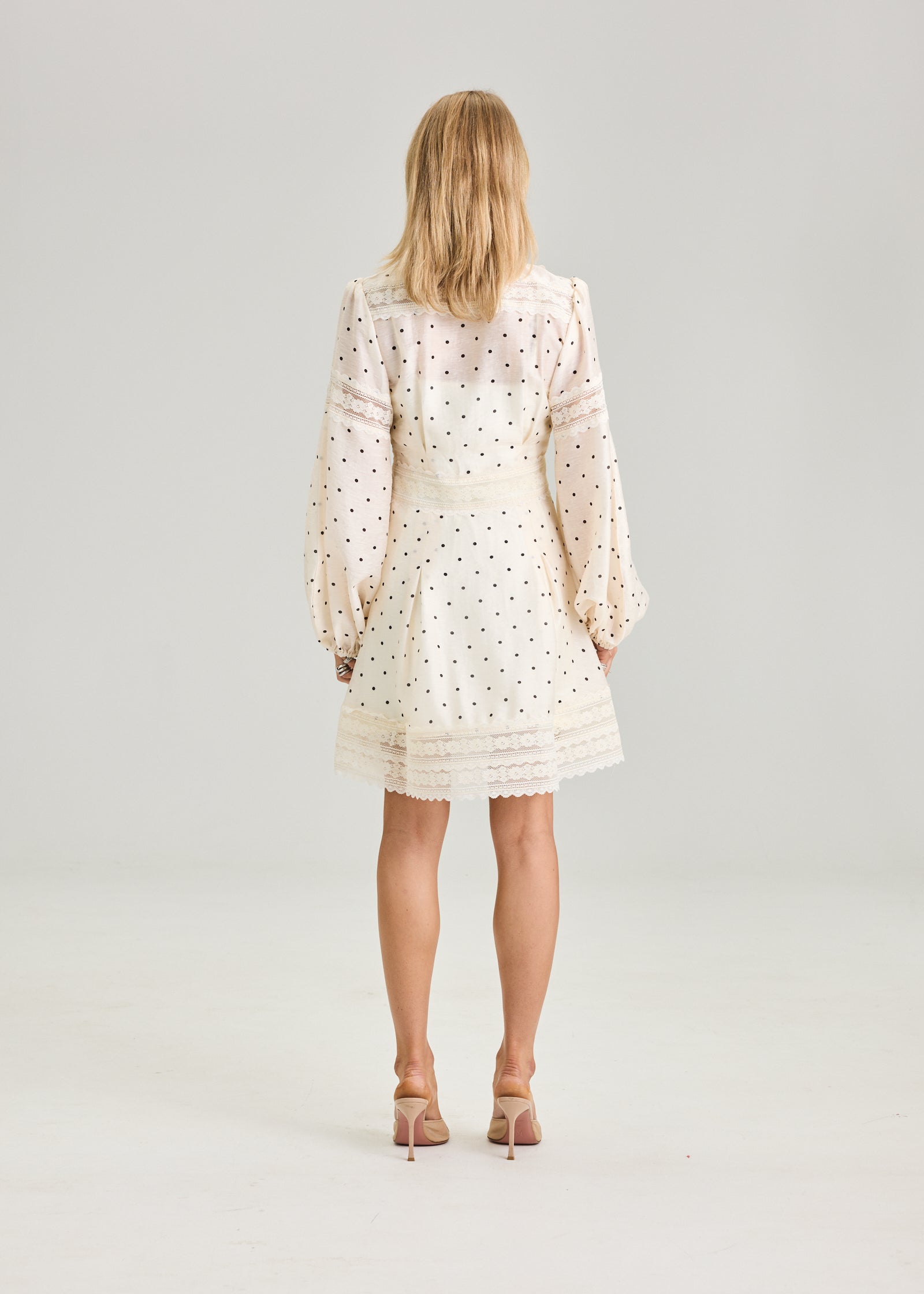 RAVNRAVN Aliah Dot Dress Dress Ivory Dot