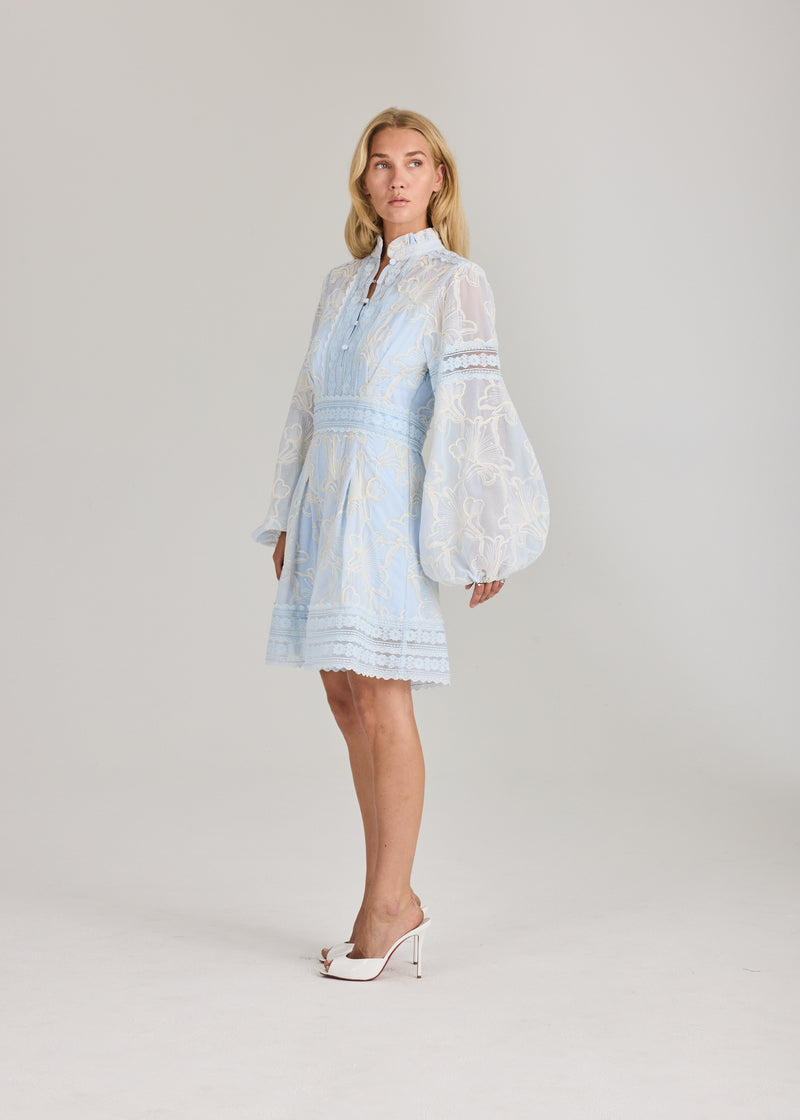 RAVNRAVN Aliah Needle Dress Dress Arctic Blue