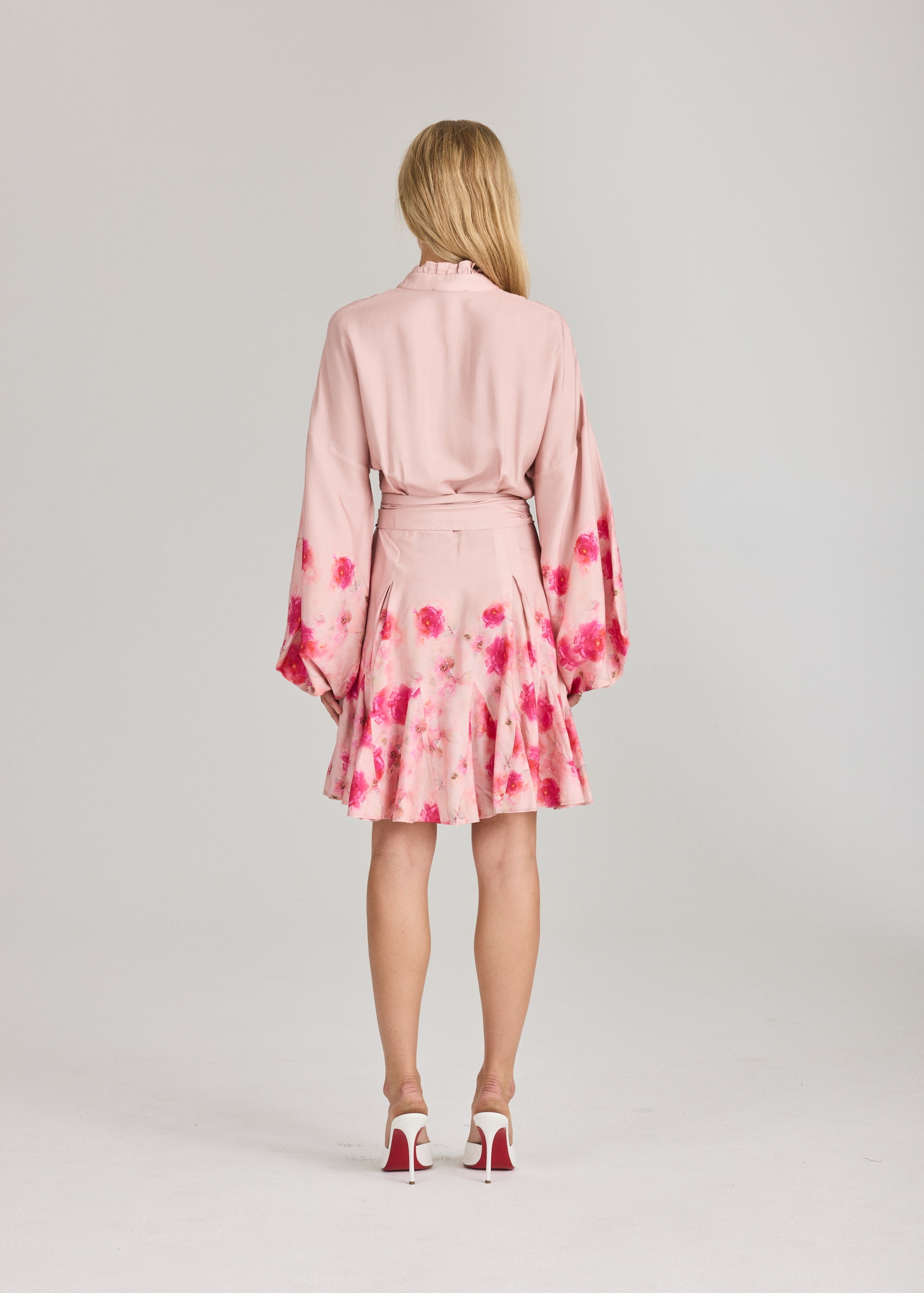 RAVNRAVN Aliah peonies dress Dress Vintage Peonies Rose