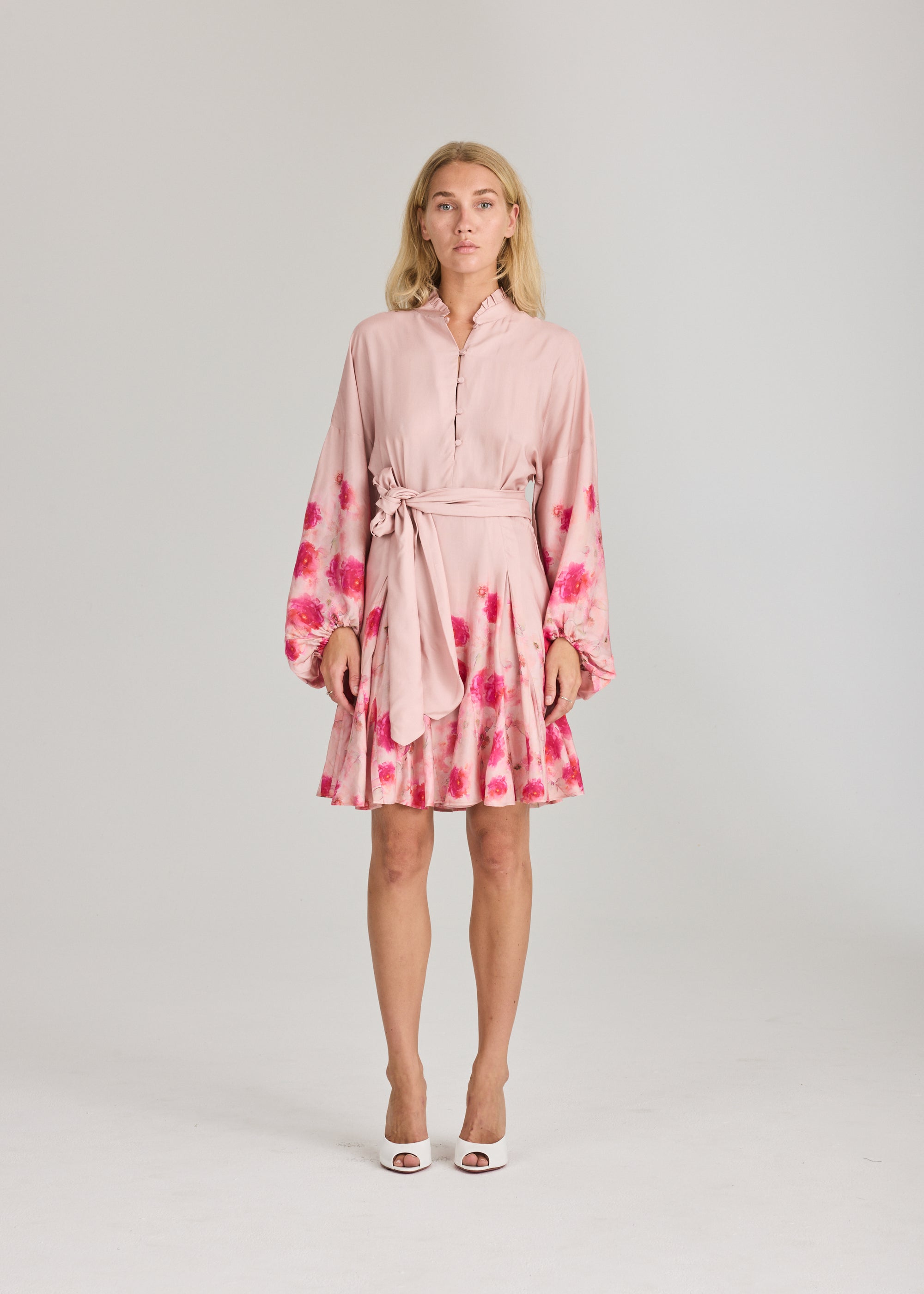 RAVNRAVN Aliah peonies dress Dress Vintage Peonies Rose