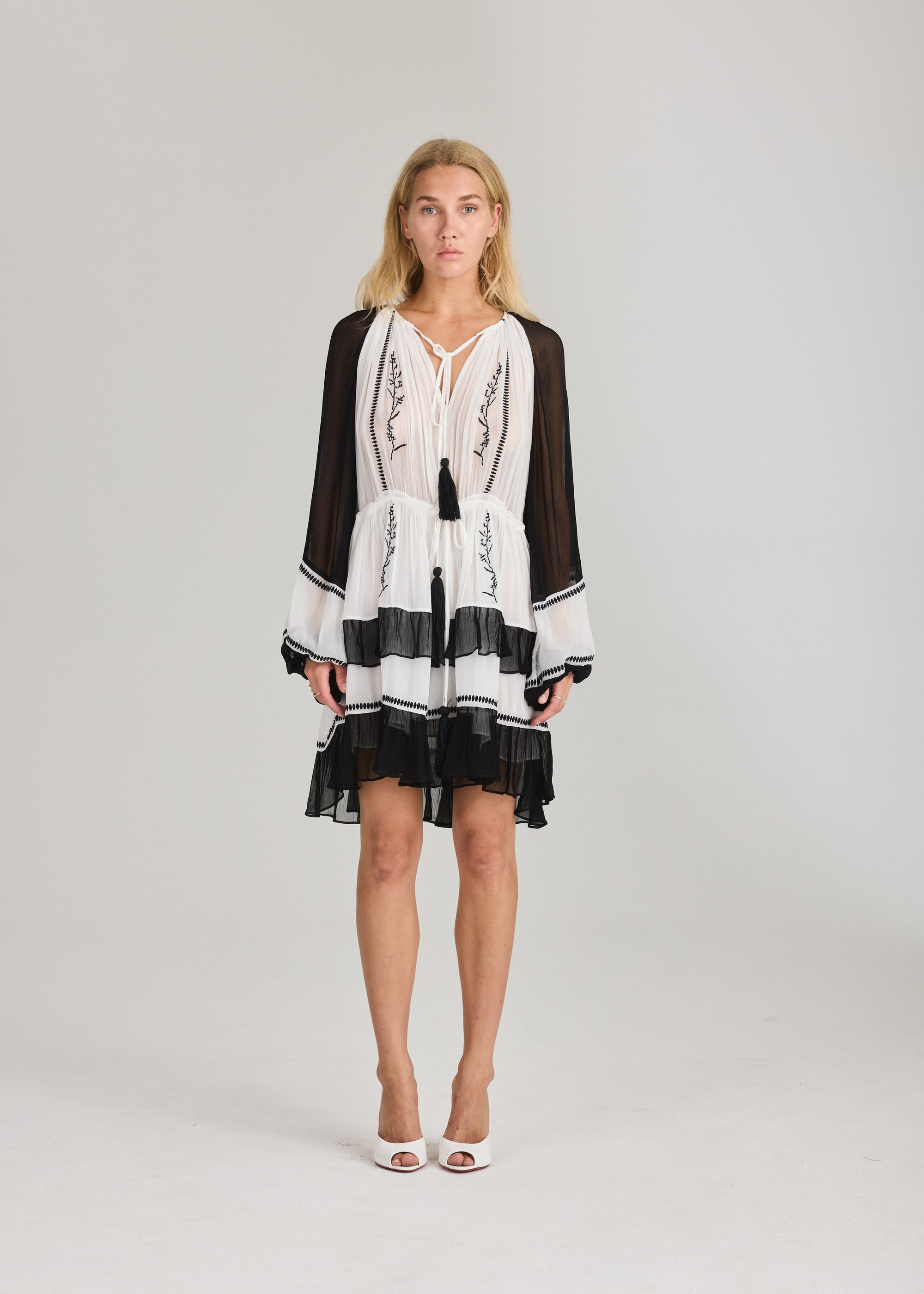 RAVNRAVN Aurora dress Dress White/Black