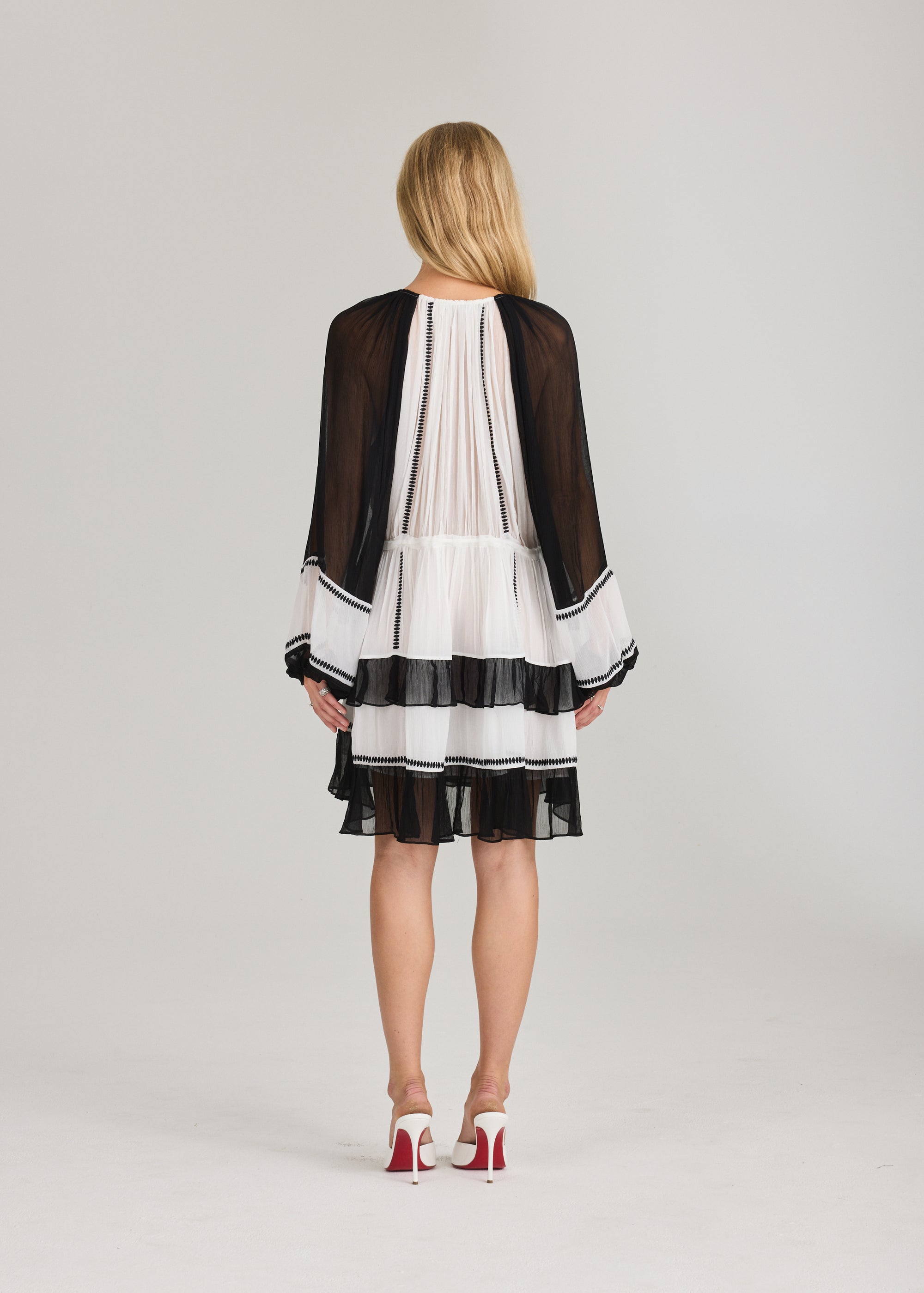 RAVNRAVN Aurora dress Dress White/Black