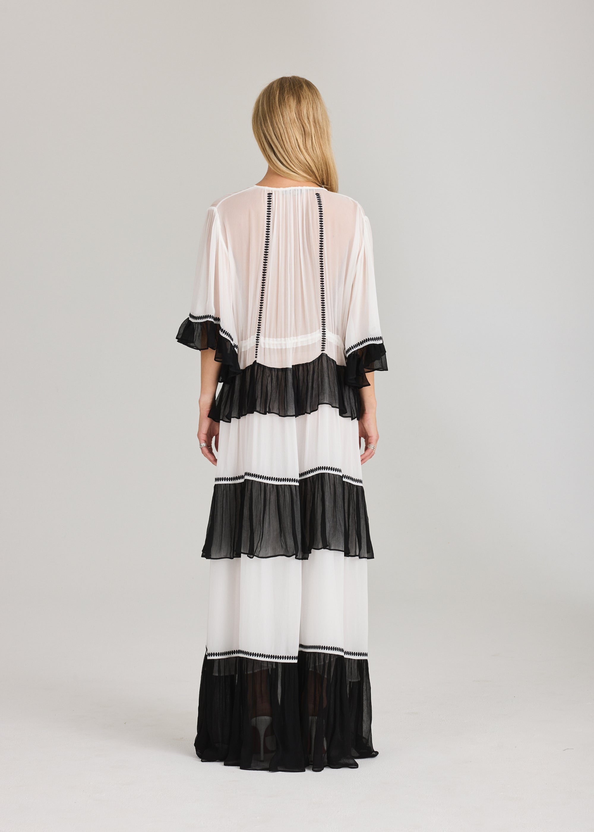 RAVNRAVN Aurora maxi dress Dress White/Black