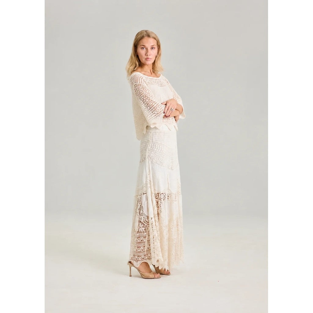 RAVNRAVN BOHE Blouse Skirt Cream
