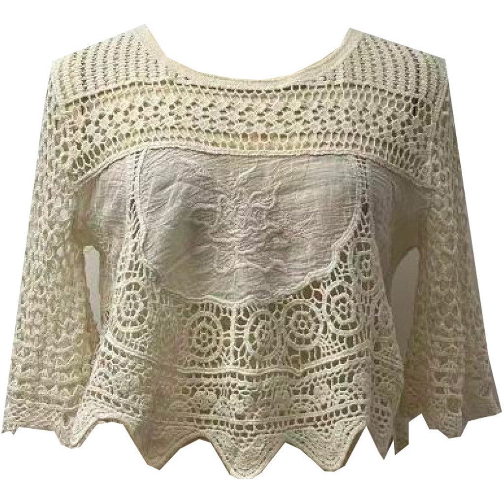 RAVNRAVN Bohe Blouse Skirt Cream