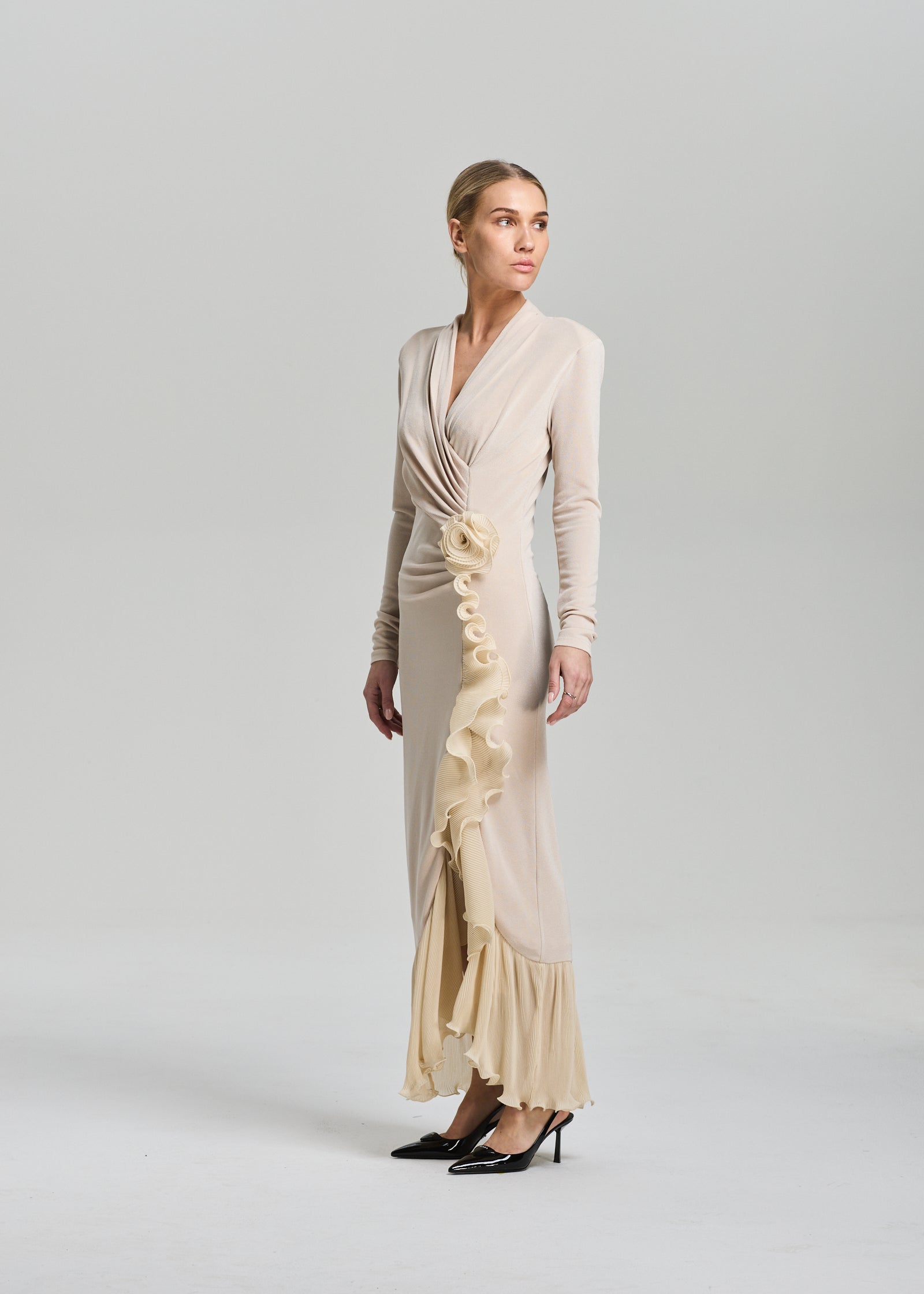 RAVNRAVN DIONRV DRESS Dress Pearled Ivory