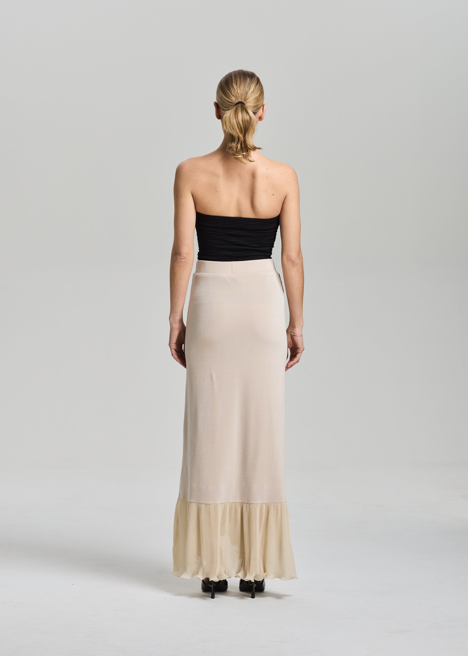 RAVNRAVN DIONRV SKIRT Skirt Pearled Ivory