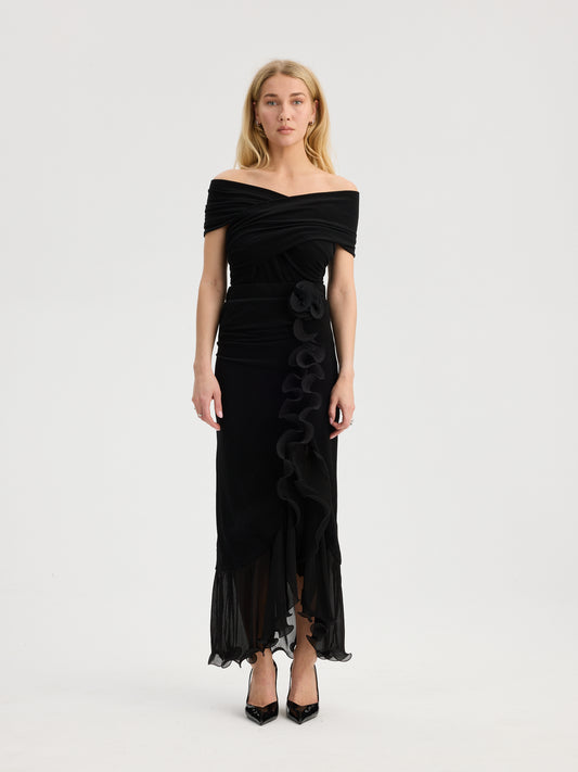 RAVNRAVN DION SKIRT Skirt Black