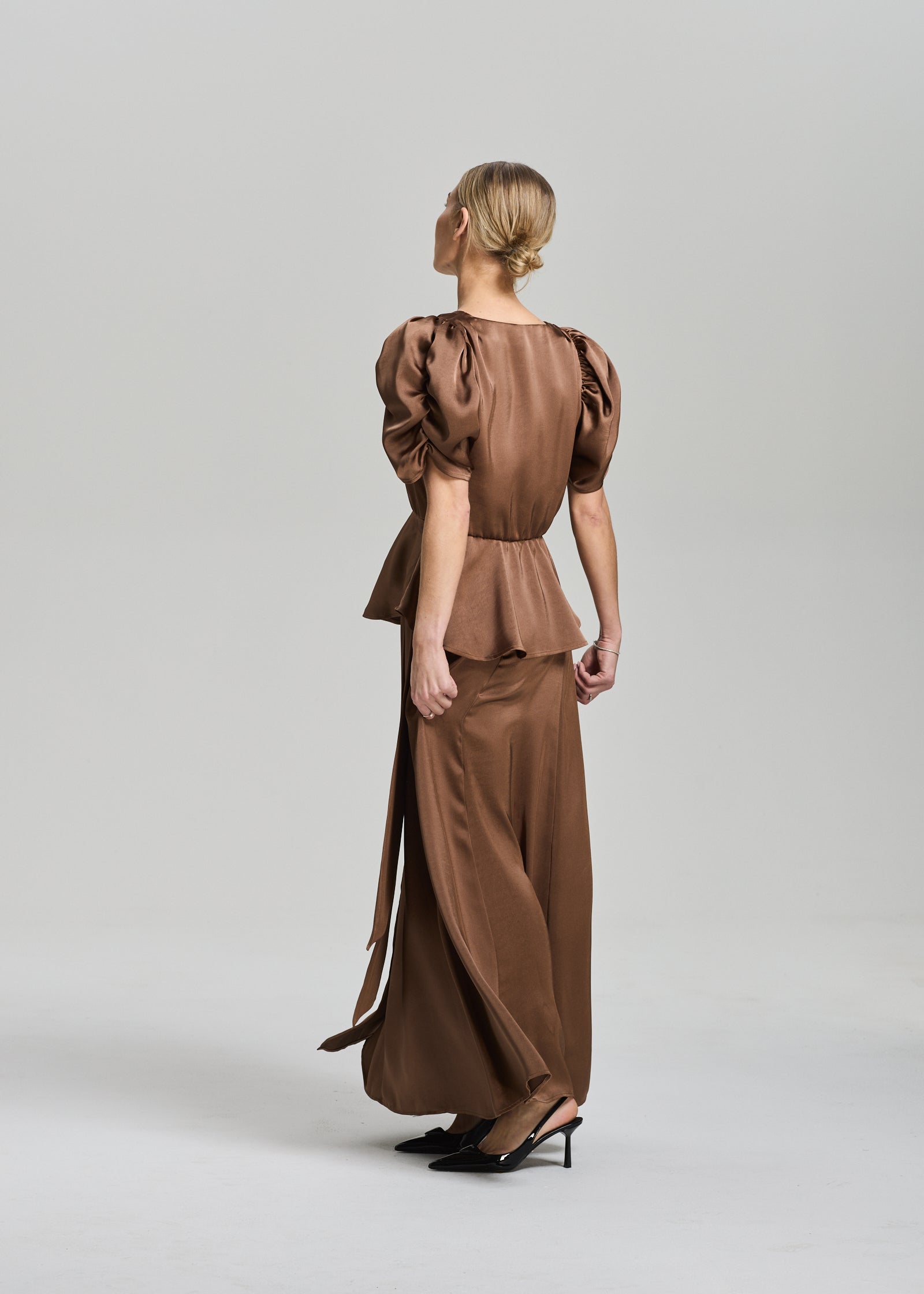 RAVNRAVN Emma blouse Blouse Ombre brown