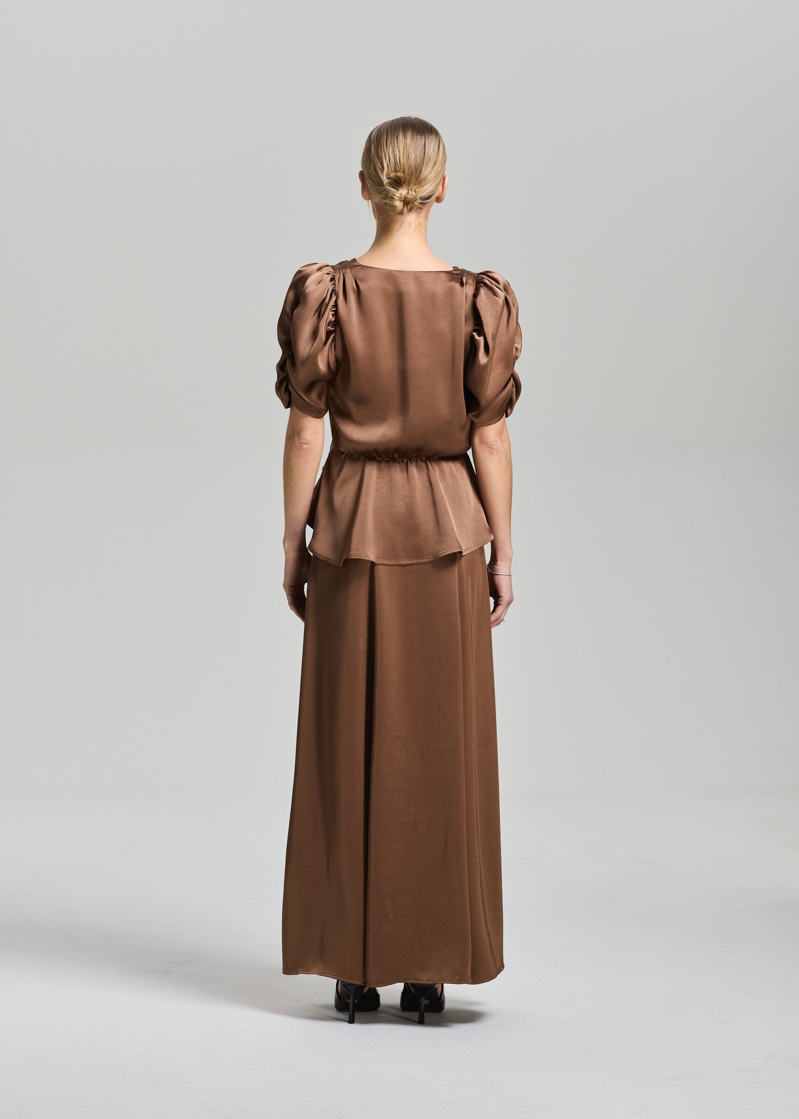RAVNRAVN Emma blouse Blouse Ombre brown