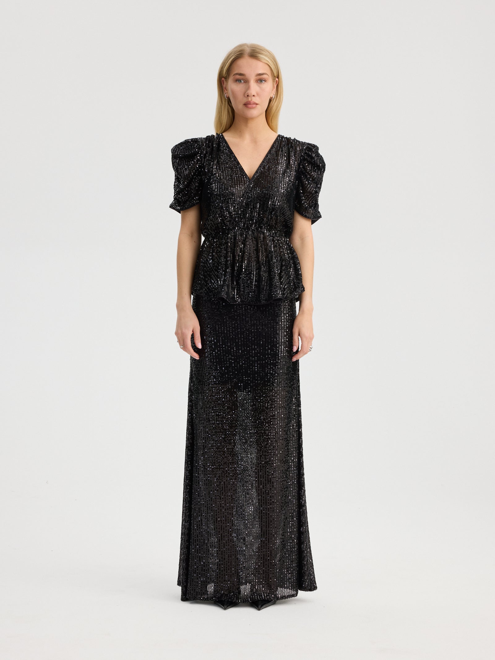 RAVNRAVN Frederikkerv Seq Blouse Blouse Black