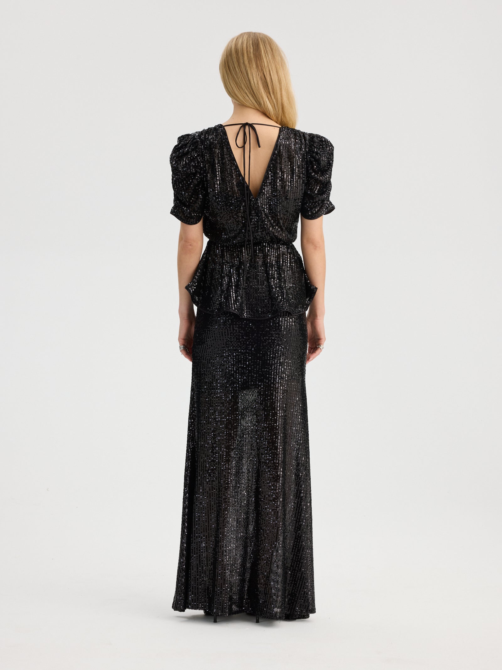 RAVNRAVN Frederikkerv Seq Blouse Blouse Black