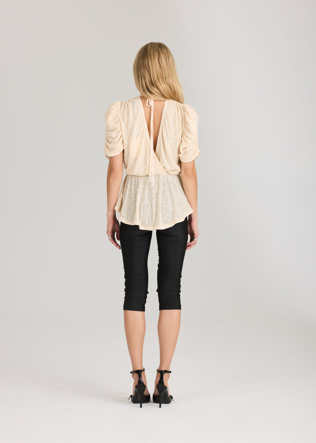 RAVNRAVN Frederikkerv Seq Blouse Blouse Vintage Ivory