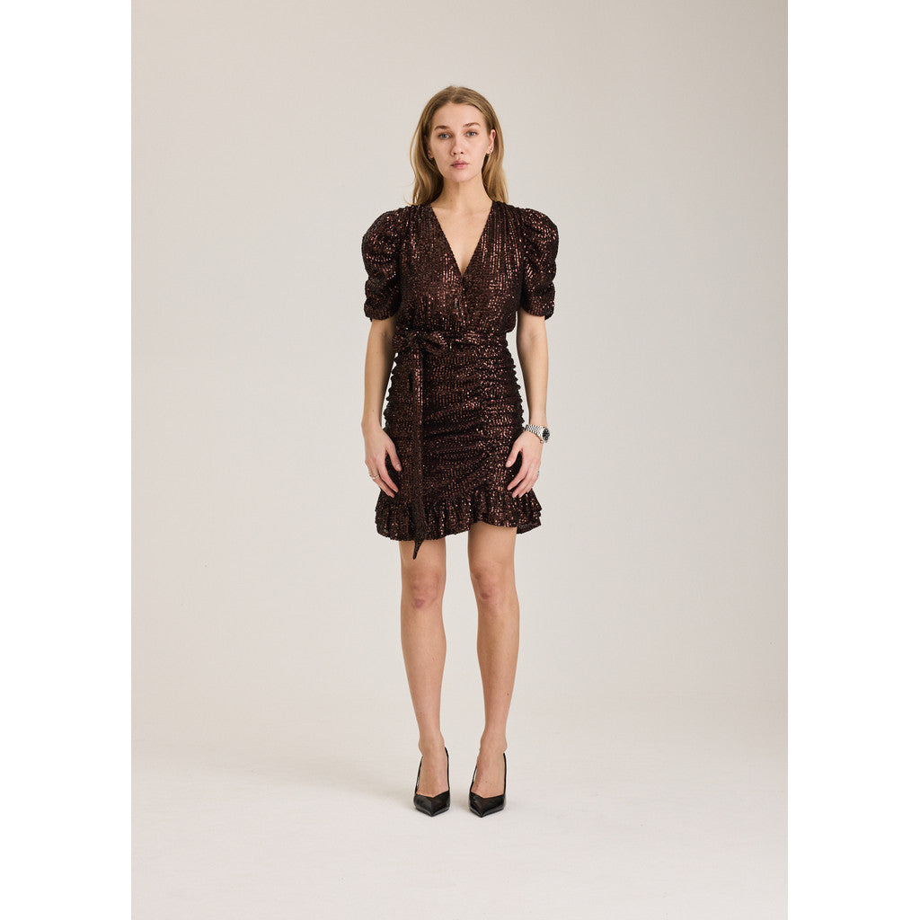 RAVNRAVN Frederikkerv Seq Dress Dress Fudge