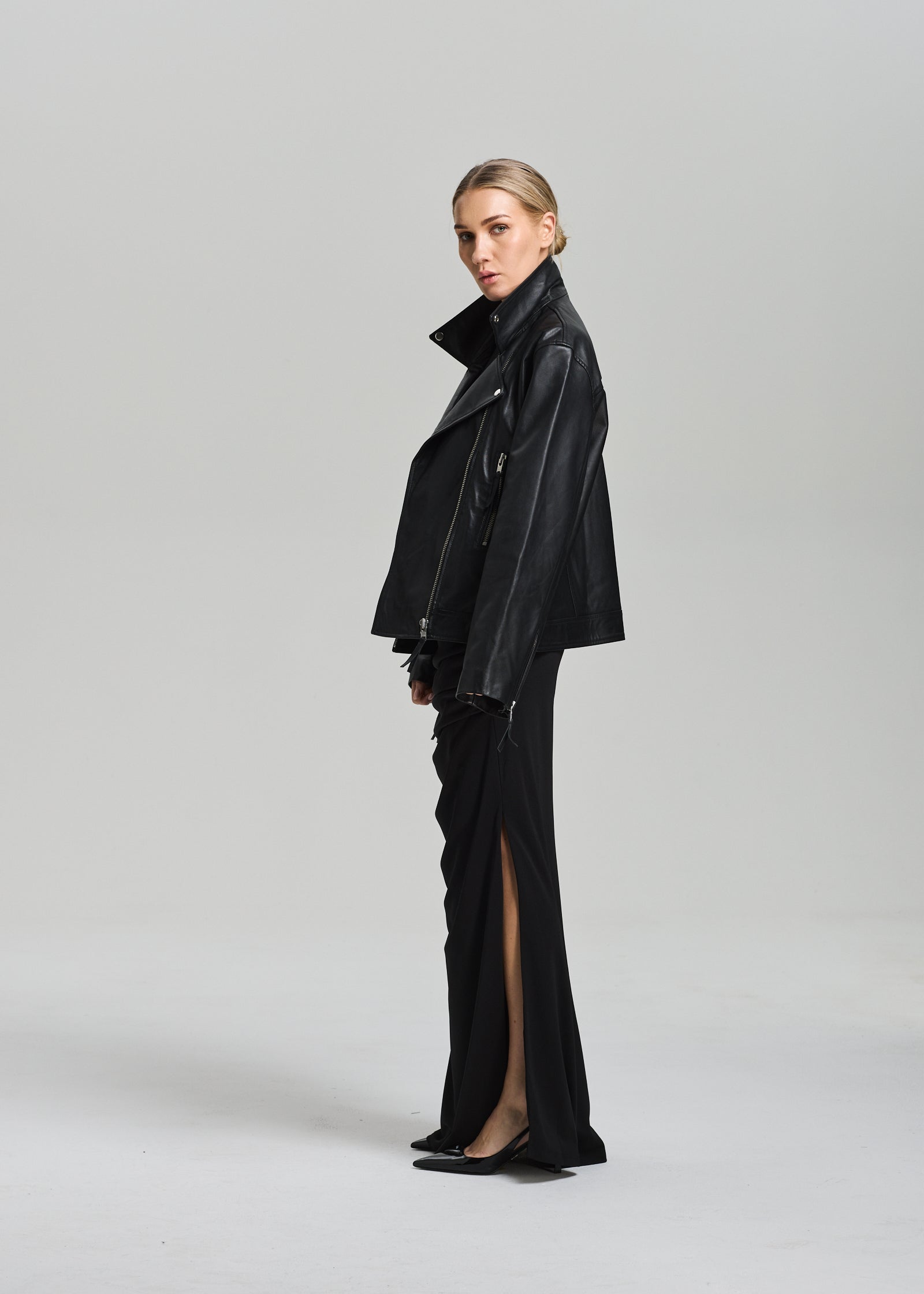 RAVNRAVN Hang Biker jacket Jacket Black
