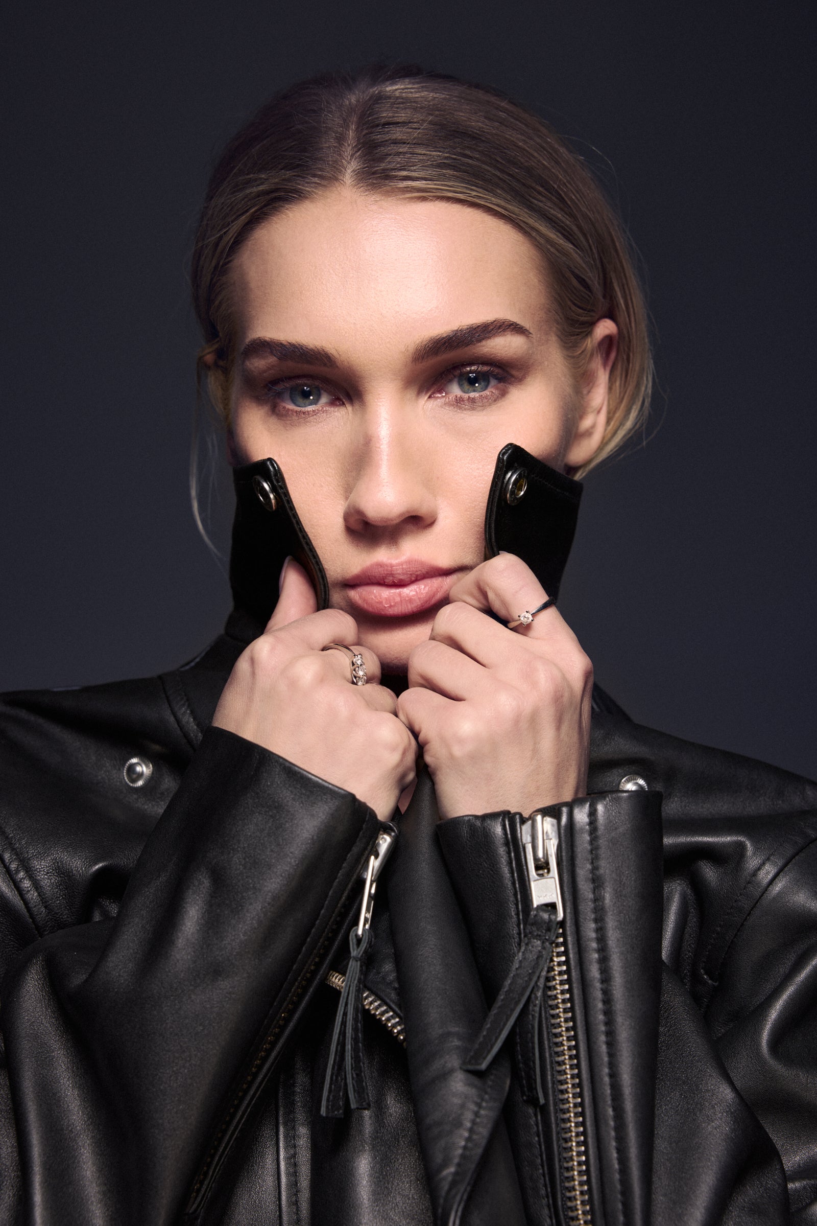 RAVNRAVN Hang Biker jacket Jacket Black
