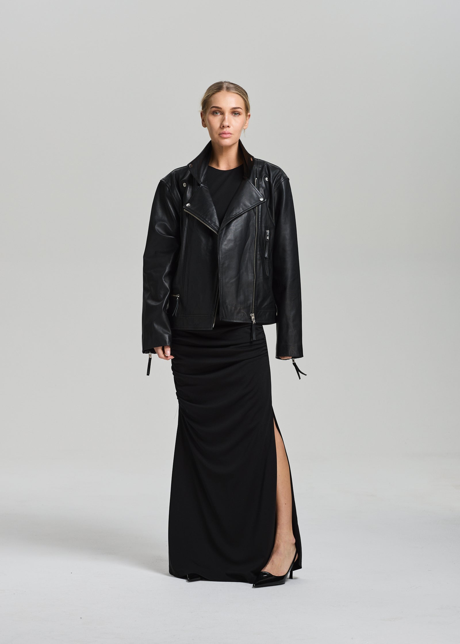 RAVNRAVN Hang Biker jacket Jacket Black