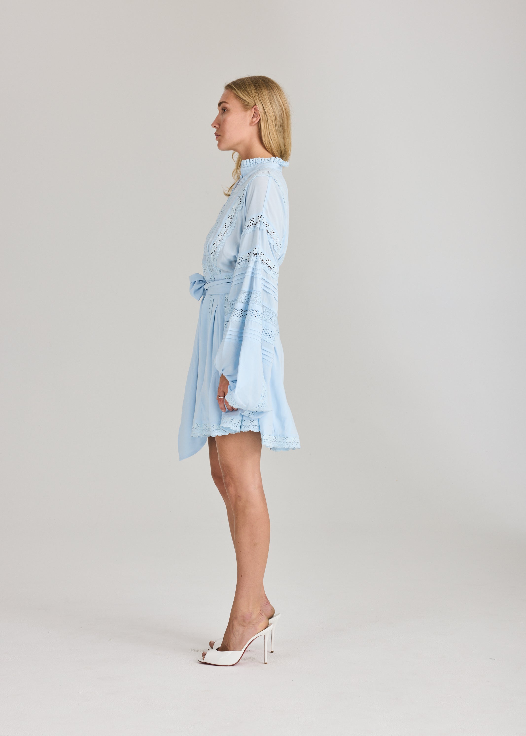 RAVNRAVN LITARV DRESS Dress Arctic Blue