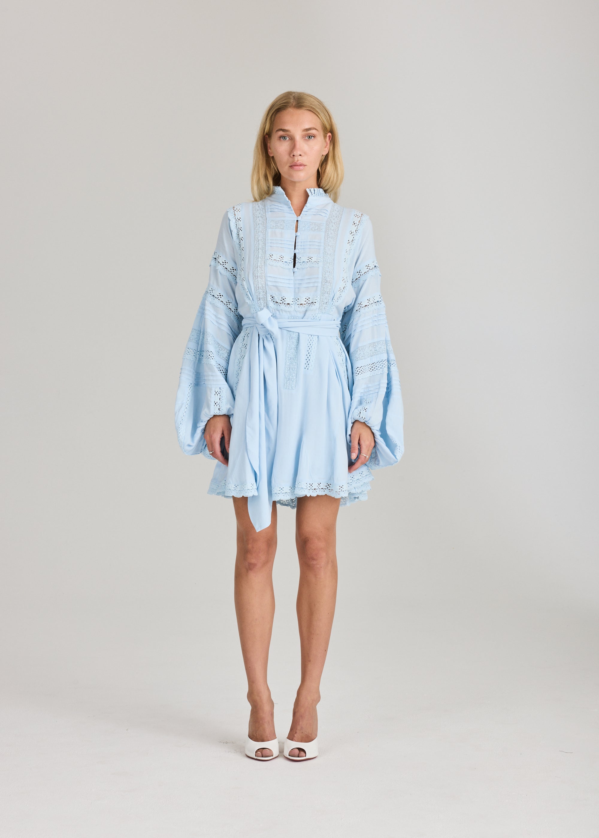 RAVNRAVN LITARV DRESS Dress Arctic Blue