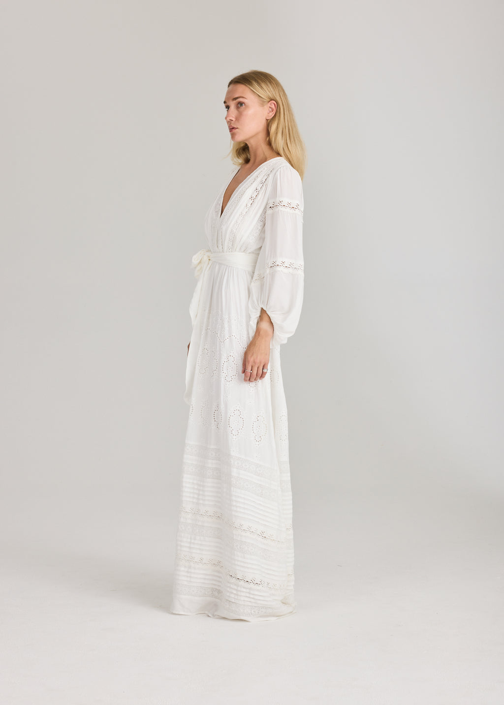 RAVNRAVN Lita maxi dress Dress White