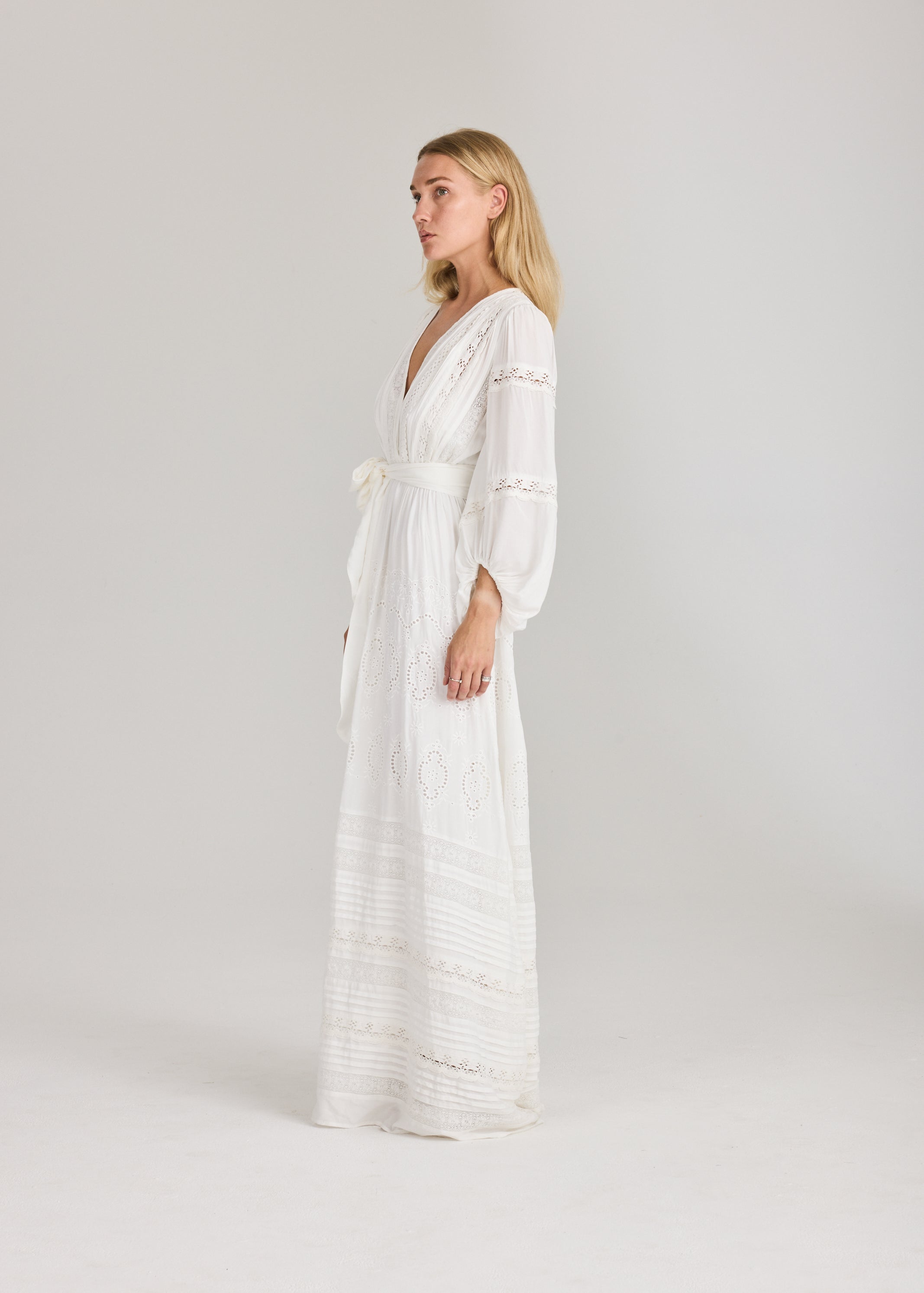RAVNRAVN Lita maxi dress Dress White