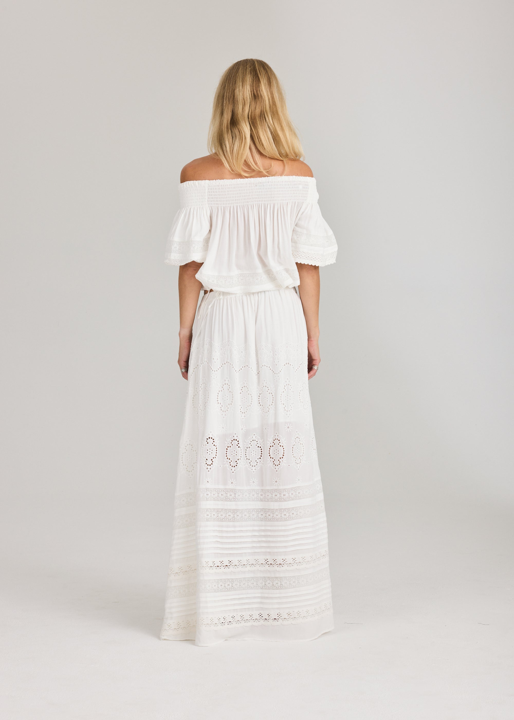 RAVNRAVN Lita offshoulder Blouse White