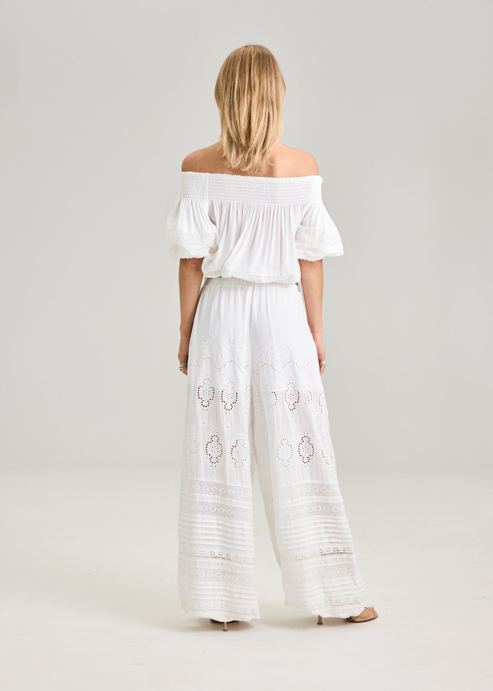RAVNRAVN Lita pants Pants White