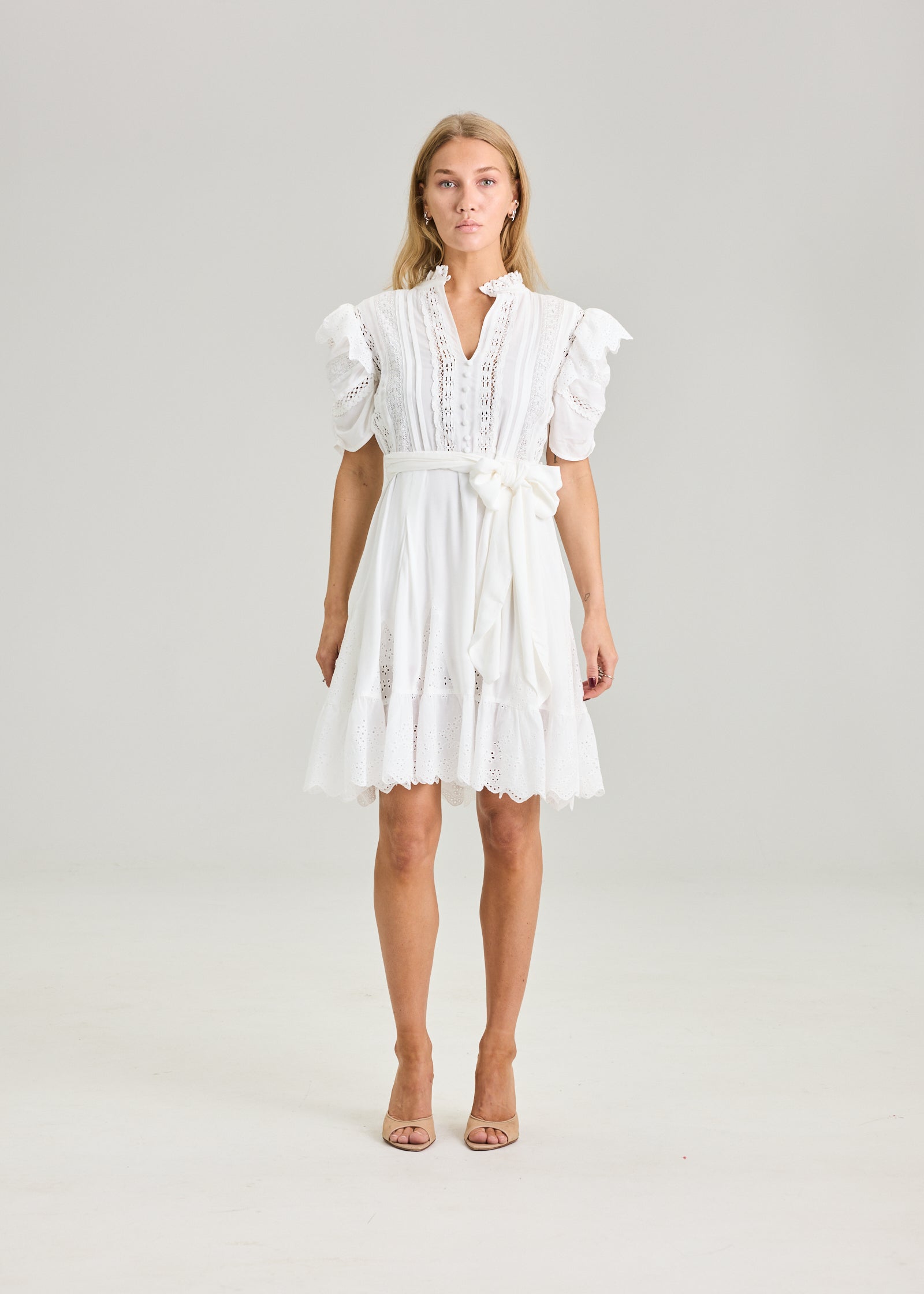 RAVNRAVN Lita ss dress Dress White