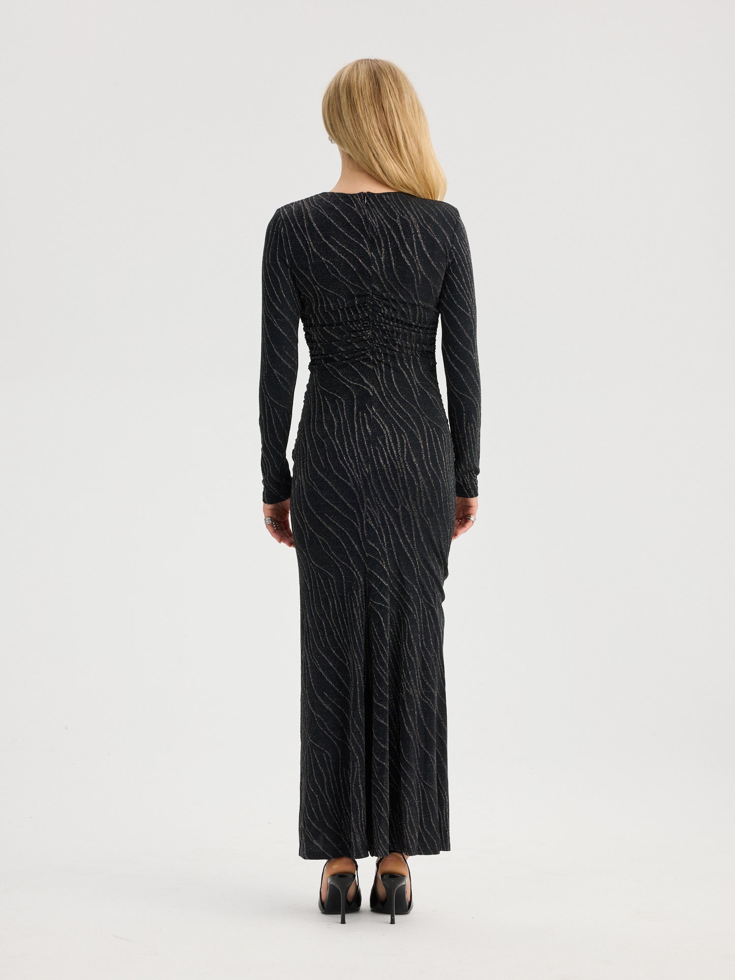 RAVNRAVN MAJOR DRESS Dress Black/Gold