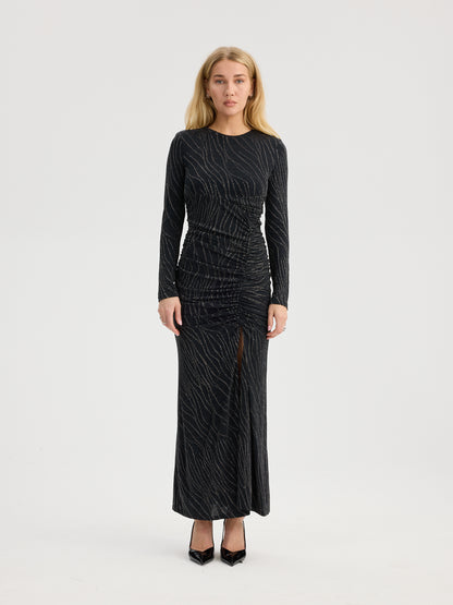 RAVNRAVN MAJOR DRESS Dress Black/Gold