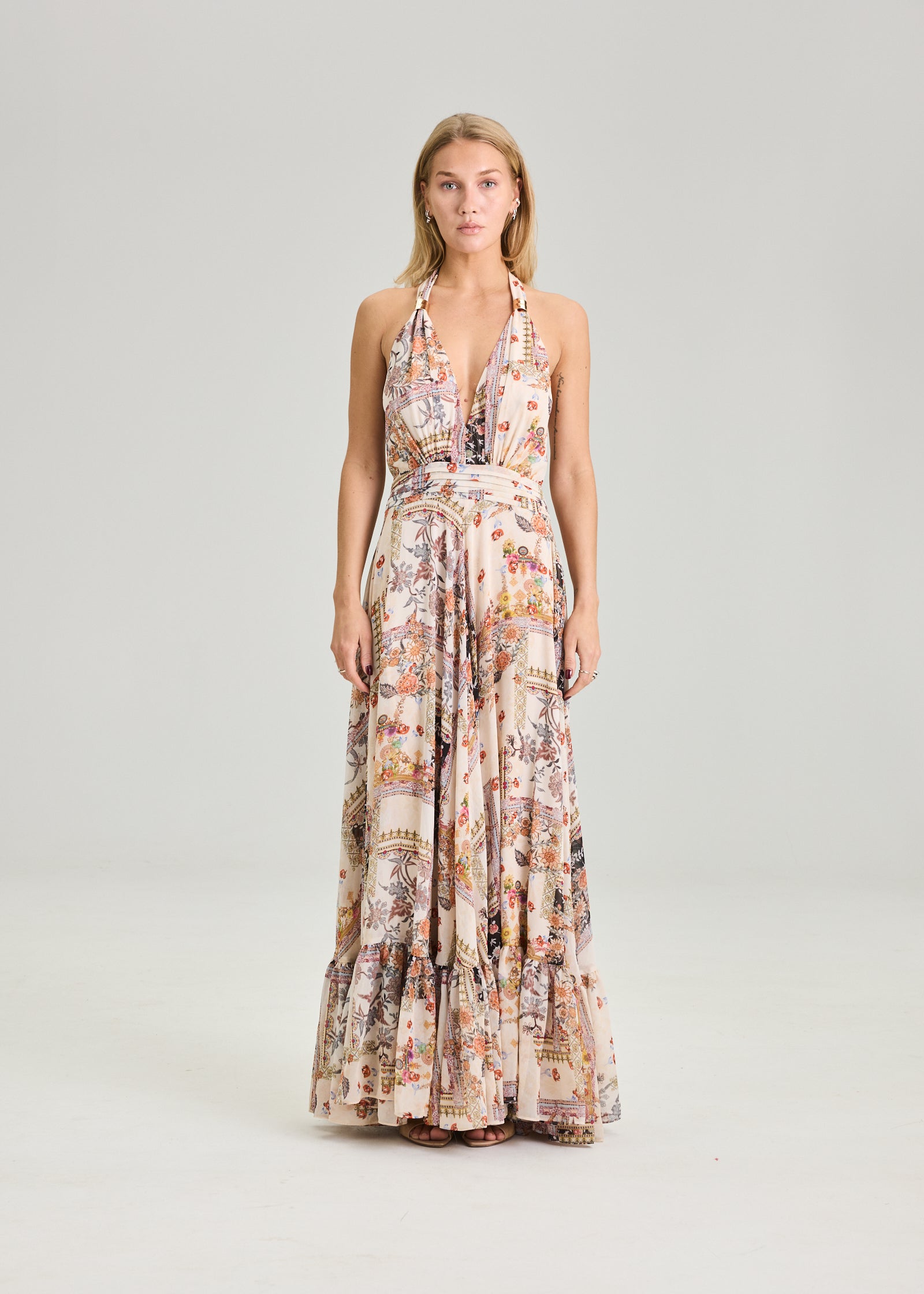 RAVNRAVN Pearl Bohemian dress Dress Bohemian artwork