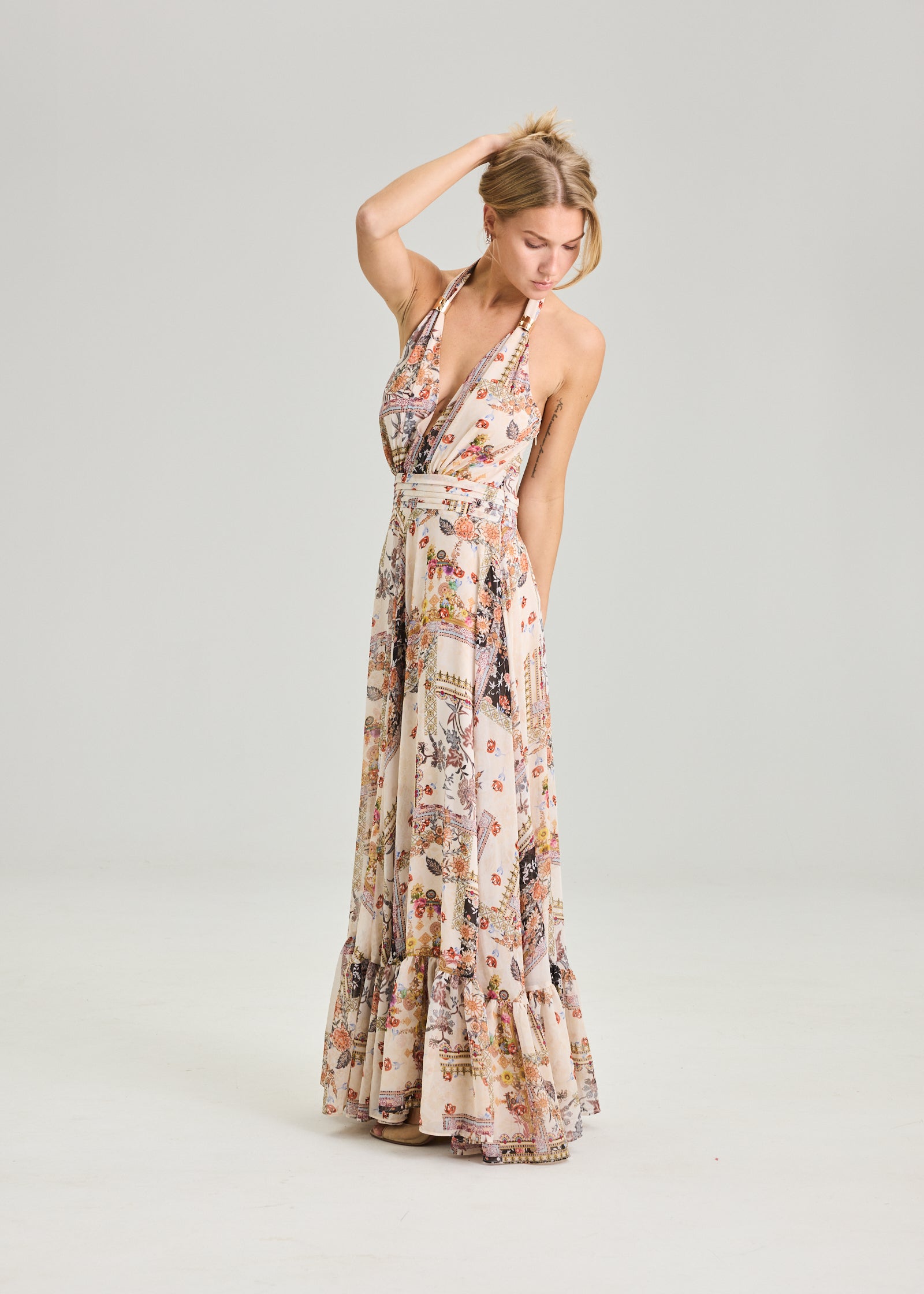 RAVNRAVN Pearl Bohemian dress Dress Bohemian artwork