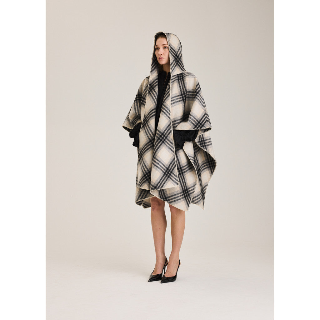 RAVNRAVN ROBIN Cape Jacket Grey