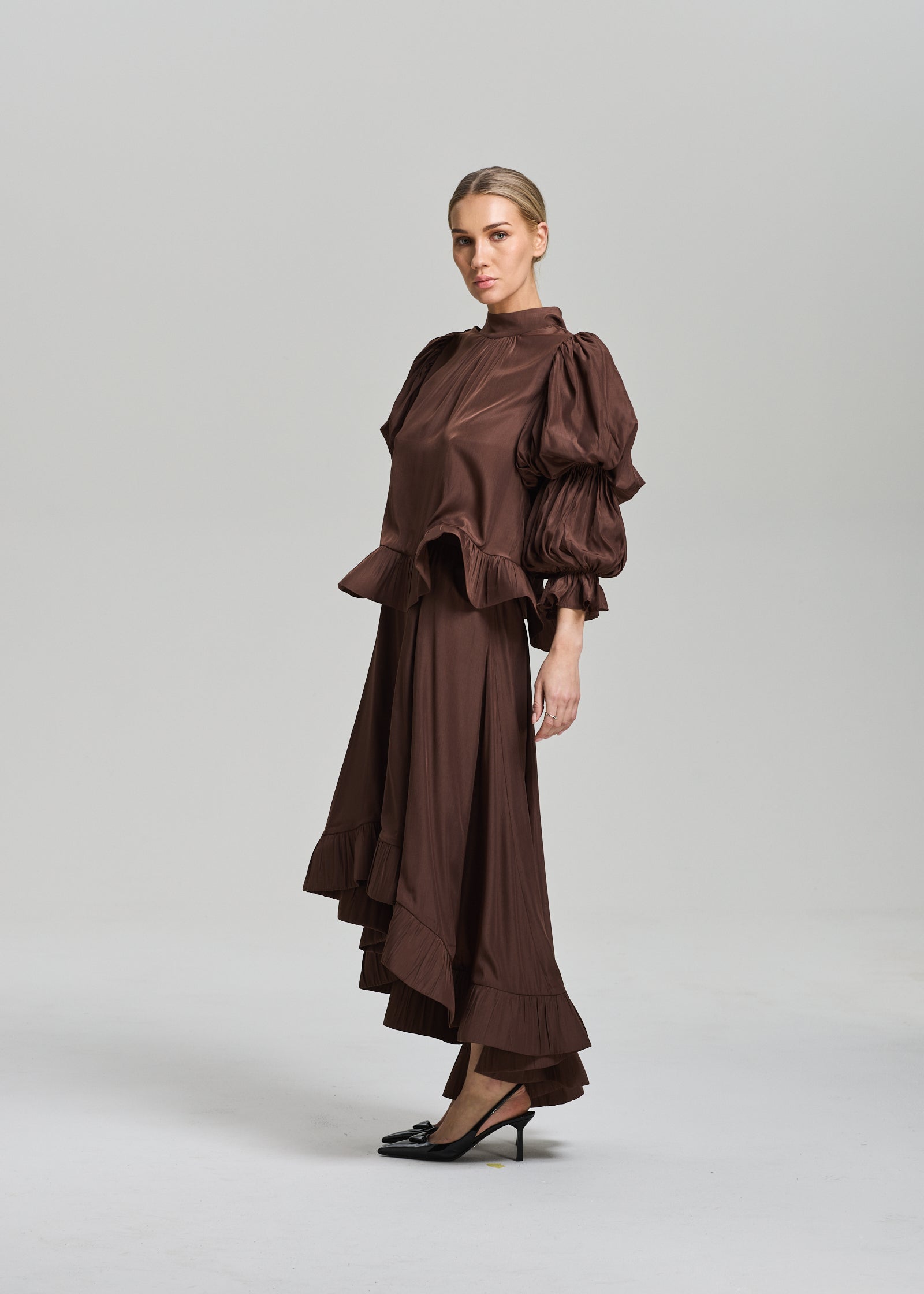 RAVNRAVN Skye blouse Blouse Espresso Brown