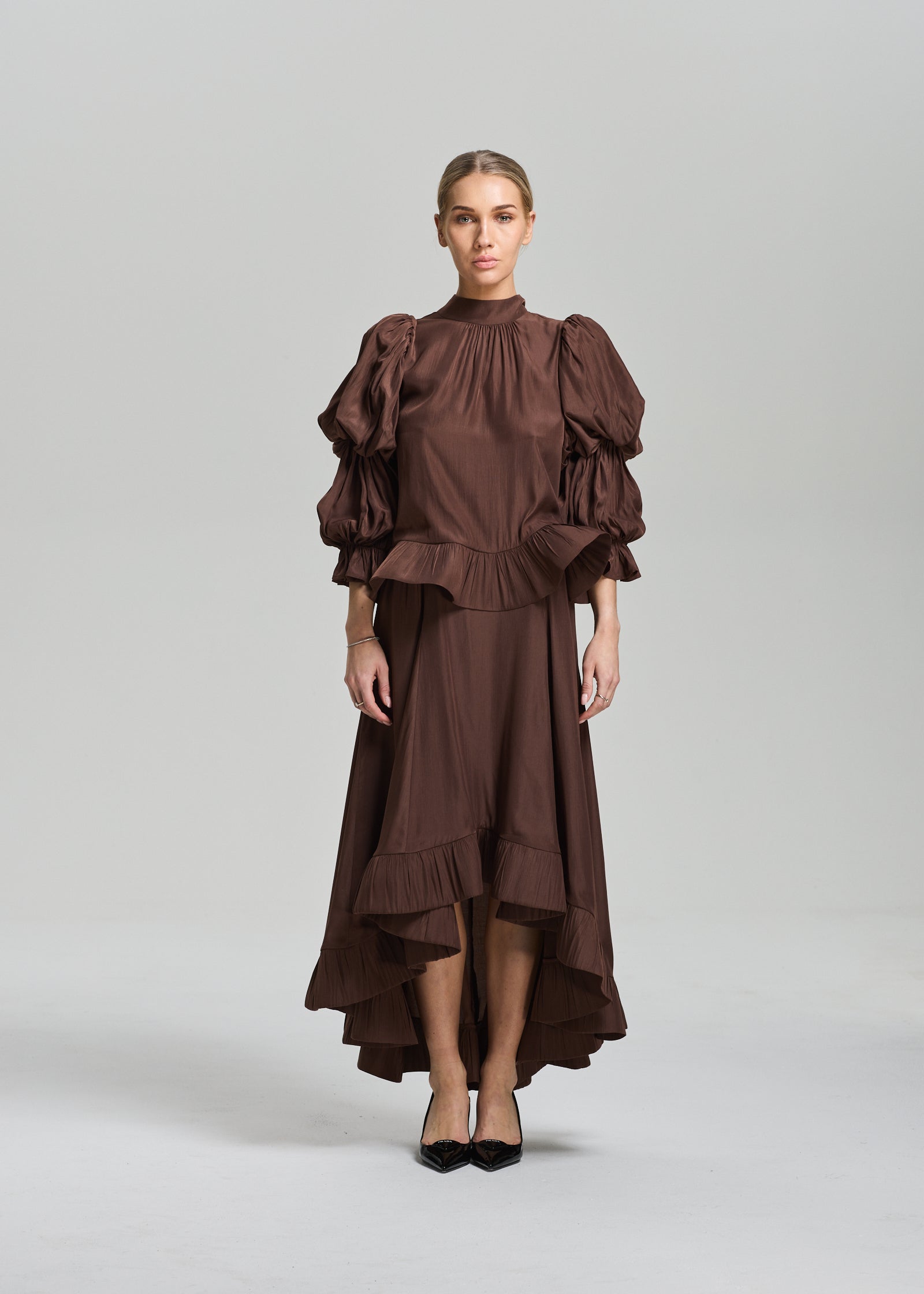 RAVNRAVN Skye blouse Blouse Espresso Brown