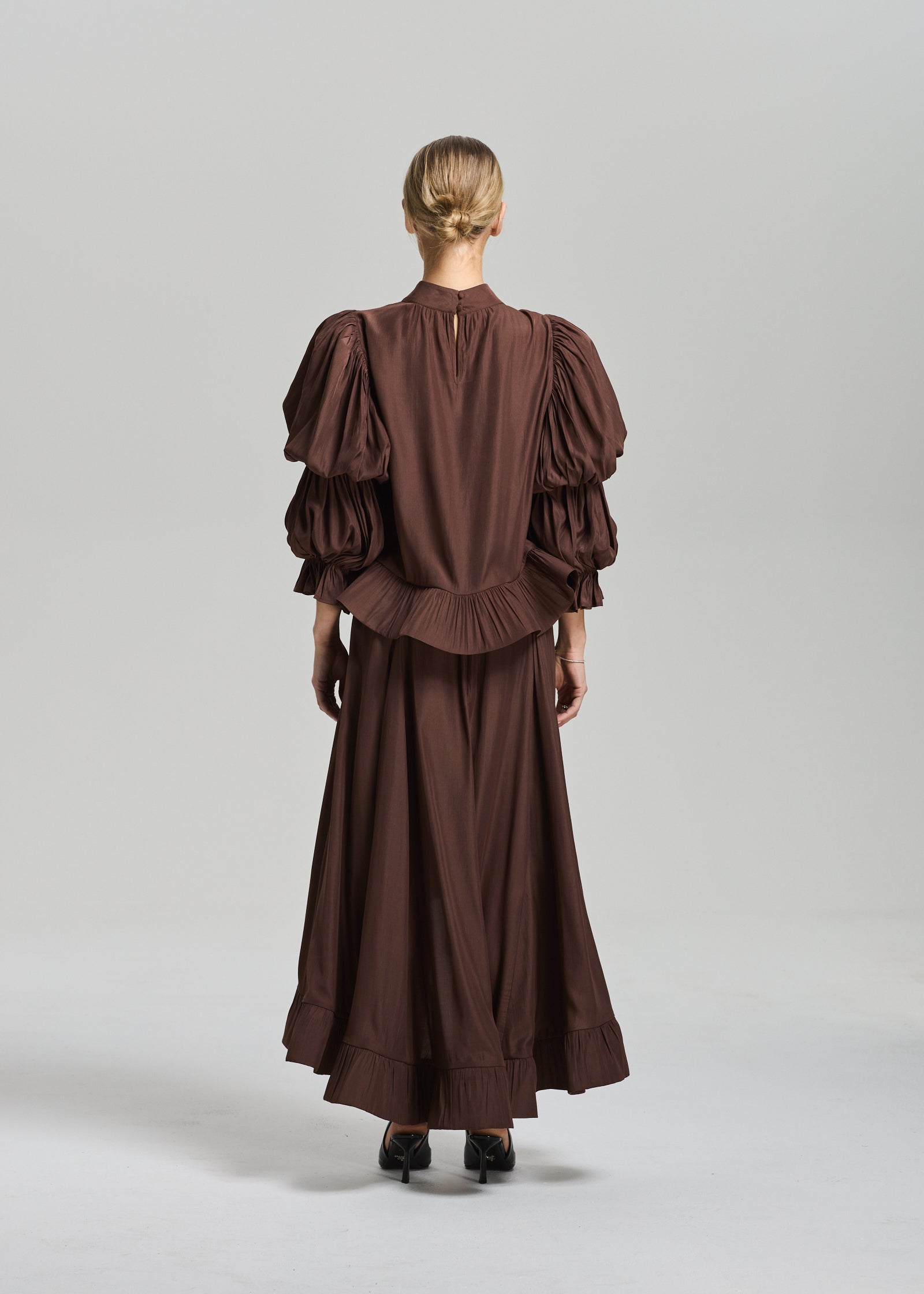 RAVNRAVN Skye skirt Skirt Espresso Brown